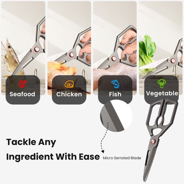 Aihomo Multi-Function Kitchen Scissors