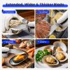 Aihomo Oyster Shucking Knife German Stainless Steel 1.4116