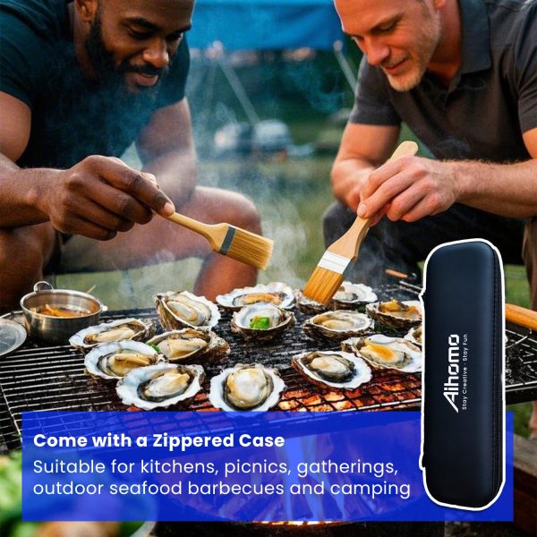 Aihomo Oyster Shucking Knife German Stainless Steel 1.4116