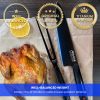 Aihomo Black Chef Knife & Carving Fork