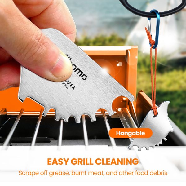 Aihomo Eagle Grill Scraper Stocking Stuffers, Bristle-Free BBQ Scraper
