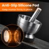 Aihomo 304 Stainless Steel Mortar and Pestle Set