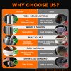 Aihomo 304 Stainless Steel Mortar and Pestle Set