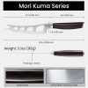 5.5 Inch Offset Cheese Knife Wide Serrated Edge