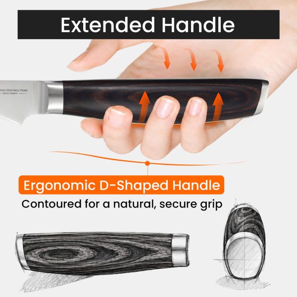 3.5 Inch Bird Beak Paring Knife