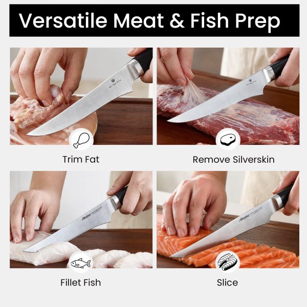 6.5 Inch Boning Knife Fillet Knife
