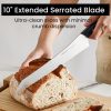 10 Inch Offset Bread Knife German Stainless Steel