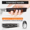 5.5 Inch Offset Cheese Knife Wide Serrated Edge