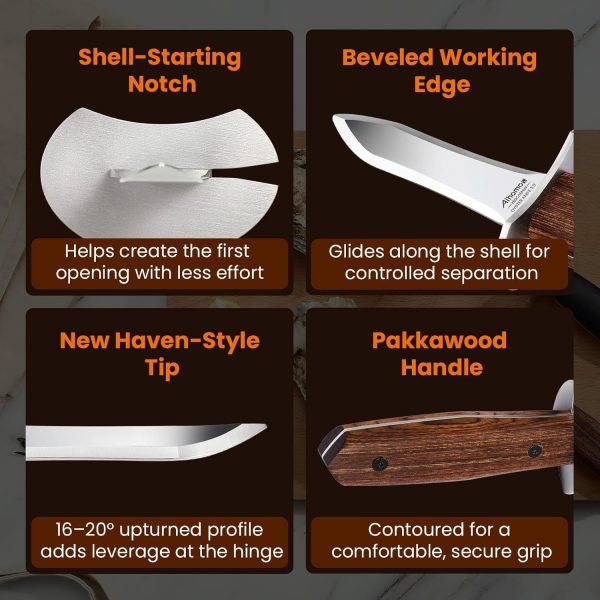 Aihomo Oyster Shucking Knife